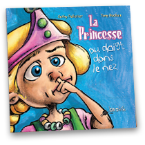 Princesse au doigt dans le nez